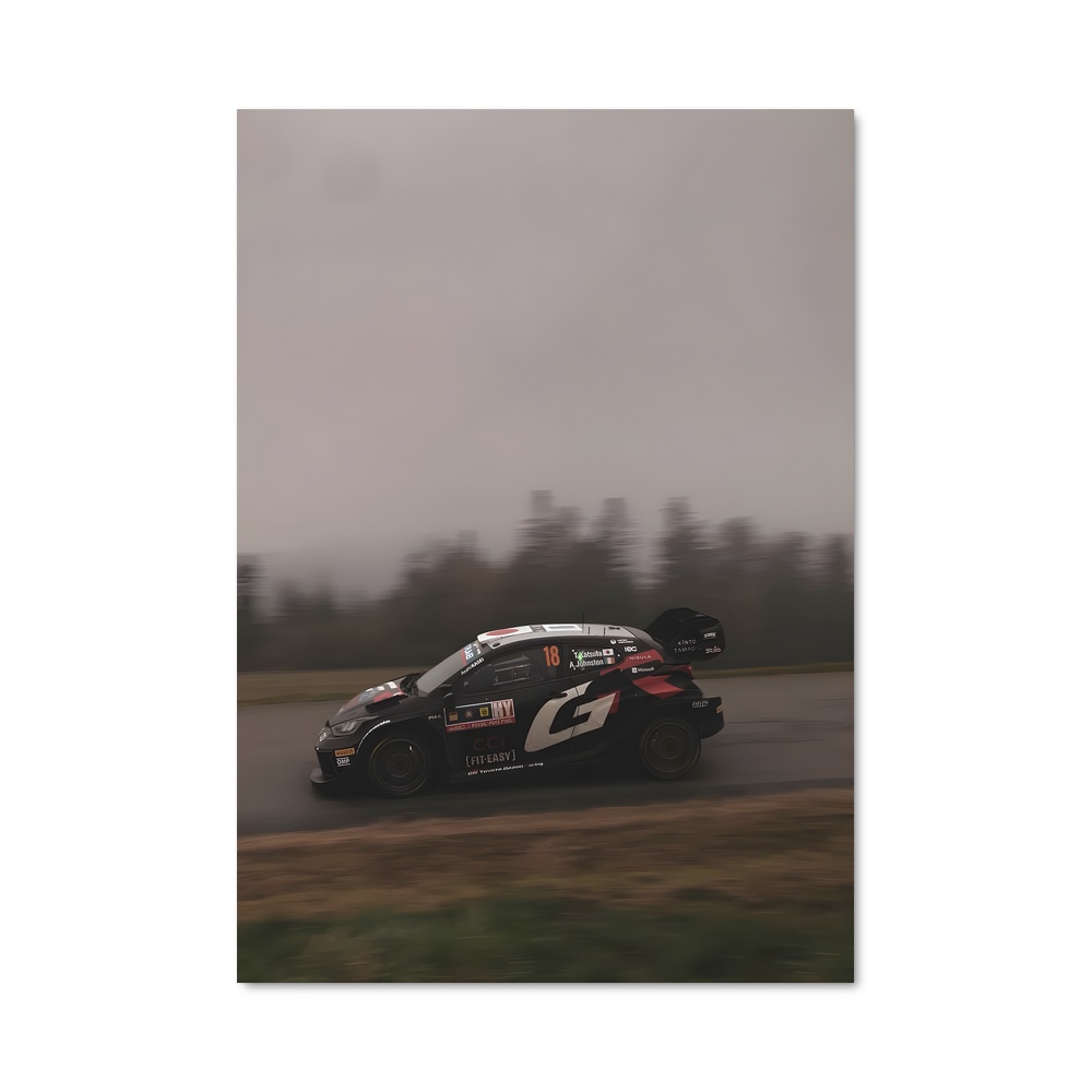 Poster Yaris gr dynamique